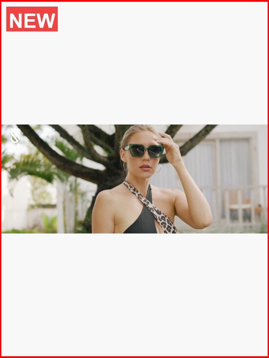 Oversized Polarized Square Sunglasses for Women, Big Designer Trendy Shades main image 4